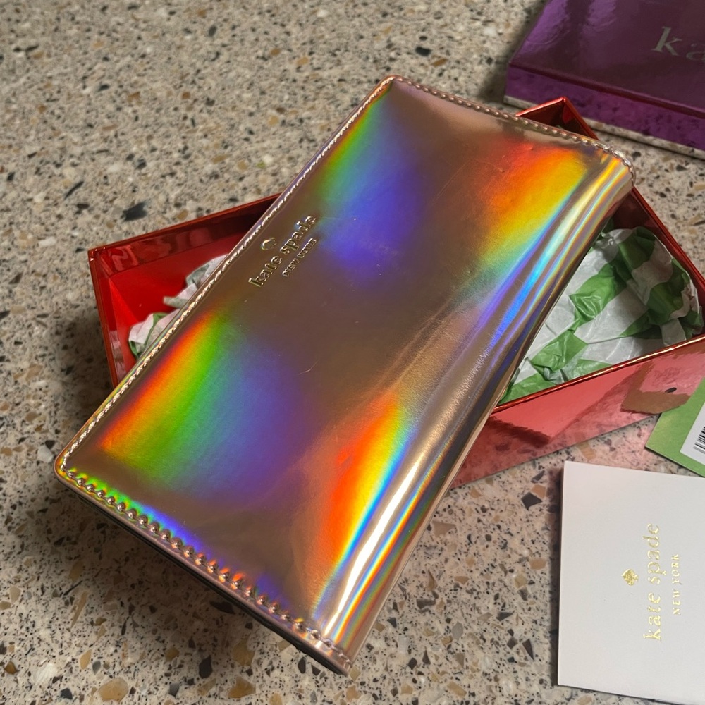 Kate Spade Holographic Wallet
